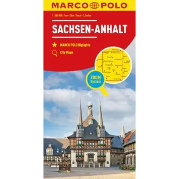 Cestování MARCO POLO Regionalkarte Deutschland 08 Sachsen-Anhalt 1:200.000 (DE)