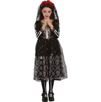 Karnevalový kostým Albi ý kostra s tylem