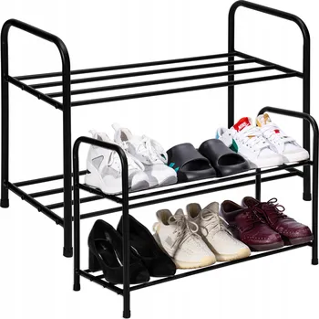 Botník Gockowiak 62,5 x 41,5 x 28,5 cm černý