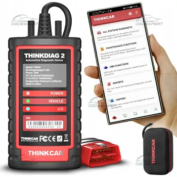 Autodiagnostika Diagnostický tester Thinkcar THINKDIAG 2 OBD2 s polštinou a CAN FD