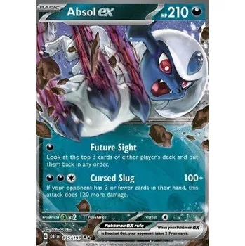 Karetní hra Pokémon OBF 135/197 Absol ex - Obsidian Flames