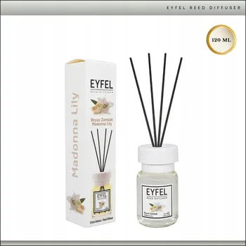 Osvěžovač vzduchu Osvěžovač vzduchu s tyčinkami Eyfel bílá lilie 120 ml