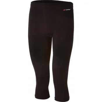 Juniorské 3/4 UV legíny Little Angel Outlast® tenké - černé velikost 164