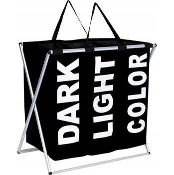 Volně stojící koš na prádlo Gockowiak 130 l černý