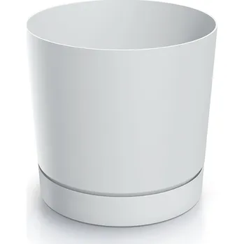 Květináč Květináč plast bílý Prosperplast 23,9 cm x 23,9 x 23,1 cm