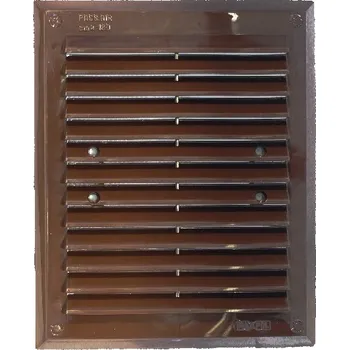 Větrací mřížka Ventilační mřížka Ventilační hnědá