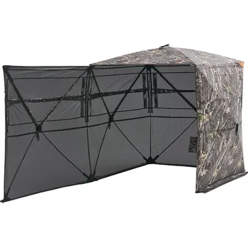 Stan Vevor Maskovací stan pre 2-3 osoby 360° kamufláž, tichý vchod, s taškou
