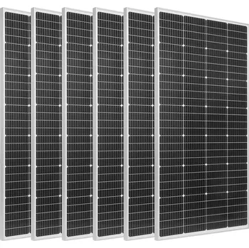solární set Vevor Solární sada 6×200W panely, 300Ah LiFePO4 baterie, 24V 3600W měnič