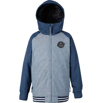 Chlapecká bunda burton Dětská zimní bunda game day jk denim chambray/mood indigo