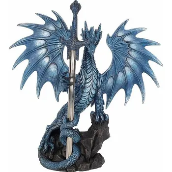 Soška s nožem na dopisy Mořský drak cca 22,2 cm, 920 g