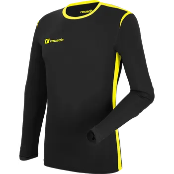 Reusch Match Longsleeve Padded černá/žlutá UK S