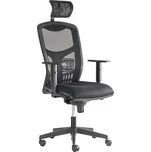 ALBA Kancelářská židle PAMELA - látka, síťovina, černá 231169628