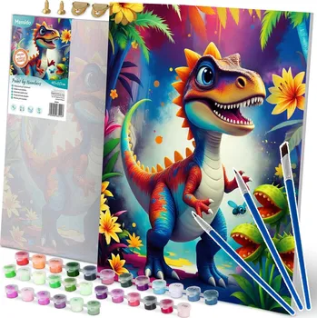 Obraz malování podle čísel 40x50 cm Massido Dino