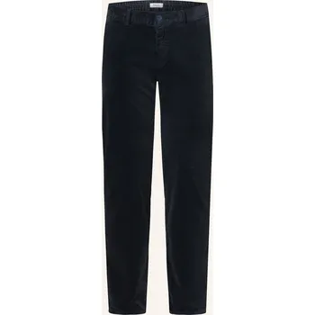 Pánské kalhoty Paul Pánské Manšestrové Chino Kalhoty Comfort Fit, 0800 navy, 38