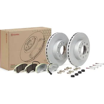 Brzdový kotouč Souprava brzd, kotoučová brzda BREMBO KT 10 048