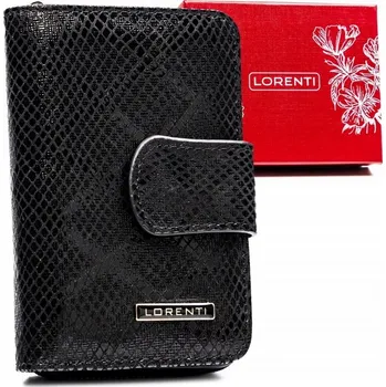 Peněženka Lorenti dámská peněženka z pravé kůže černá
