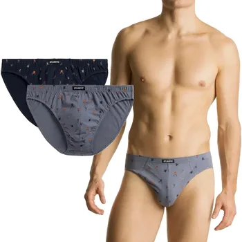 Pánská móda Pánské slipy ATLANTIC 2MP-003 SPORT slipy OPICE 2 ks XXL