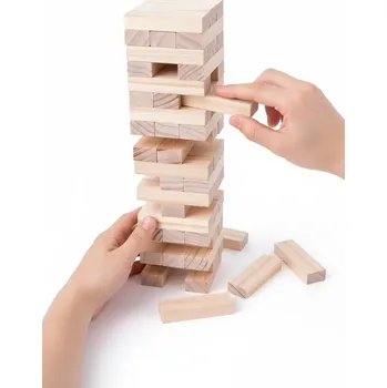 ostatní stavebnice Stavebnice Woodyland sada 48 dílků dovednostní hra Věk 2+