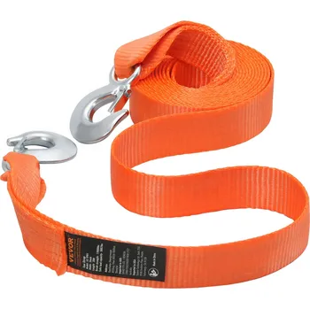 Upínací popruh Vevor Popruh na tahání atv s háky, 50,8 mm × 6,1 m, nosnost 7711 kg