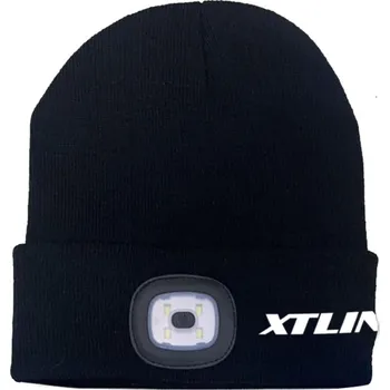 Čepice Čepice s LED svítilnou - černá s logem XTLINE