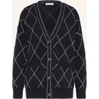 Dámský svetr Rich & Royal Dámský Pletený Kardigan S Třpytivou Přízí, tmavě...