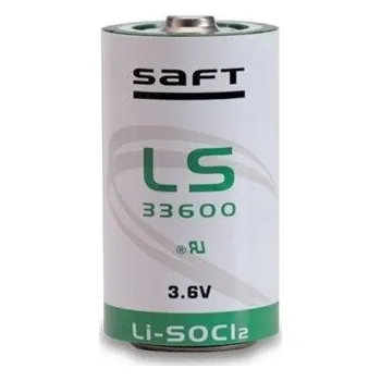 Článková baterie Baterie Saft LS33600 STD D 3,6V 17000mAh Lithium