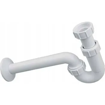 Sifon McAlpine HC4PF-32 trubkový Umyvadlový sifon 5/4"x32mm bez odtoku