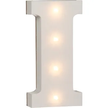 Party dekorace Lampionky.cz Led písmeno svíticí I 16 cm