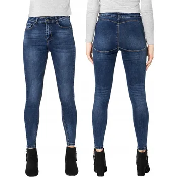 Dámské džíny M.Sara Fashion Jeans Dámské džíny Push-Up se strečem, dámské džíny úzké nohavice, velikost 27