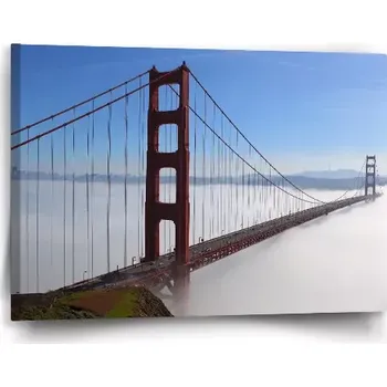 Obraz Sablio Obraz Golden Gate v mlze - 60x40 cm