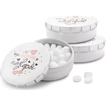 Bonbon Sablio Mentolky Moje dcera je nejlepší - 3 ks