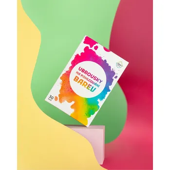 Přípravek na praní Ubrousky na pohlcování barev EcoHaus 30 ks