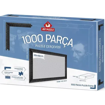 Puzzle ART PUZZLE Rám 68x48cm Black