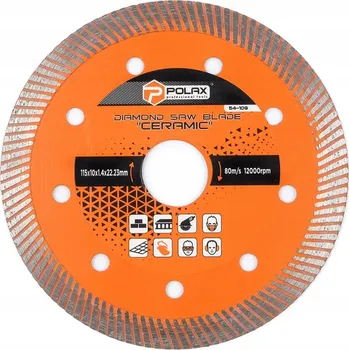 Řezný kotouč Diamantový kotouč na řezání obkladů Ceramic 115x10x1.4x22.23mm Polax