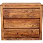 Indický nábytek - Komoda Tina 90x80x45 z indického masivu palisandr Natural