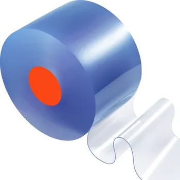 pant Vevor Pvc pásový závěs 45.7 m × 20 cm průhledný rolka do dveří garáže