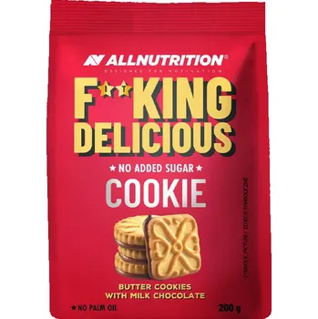 ALLNUTRITION Fitking Cookie Butter Cookies With Milk Chocolate 200 g