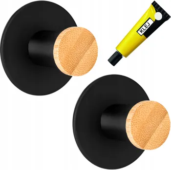 Držák na ručník Samolepicí háček Gockowiak černý