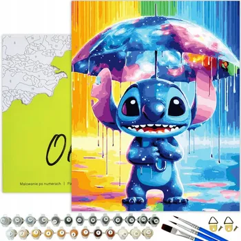 MALOVÁNÍ PODLE ČÍSEL Stitch Obrázky k Malování podle čísel S RÁMEM Oh Art!