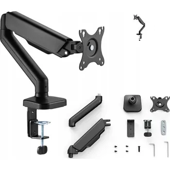 Držák monitoru Nastavitelný držák monitoru VESA 75x75/100x100 na stůl pro monitory 15-34 palců