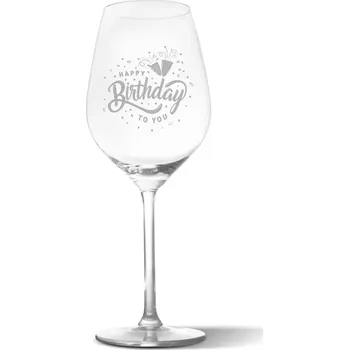 Víno Sablio Sklenička na víno Happy birthday to you 2: 49 cl
