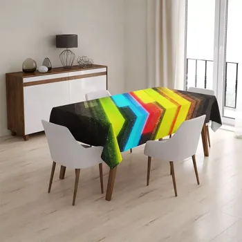 ubrus Sablio Ubrus Pruhová abstrakce - 90x90 cm