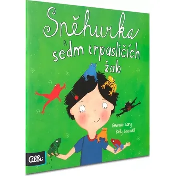 Pohádka Sněhurka a sedm trpasličích žab – humorná ilustrovaná kniha pro děti