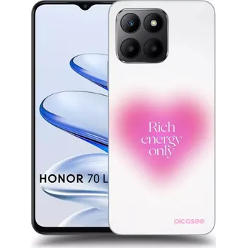 Pouzdro na mobilní telefon Picasee silikonový průhledný obal pro Honor 70 Lite - Rich Energy