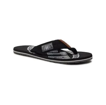 Pánské žabky Tommy Hilfiger Žabky Essential Th Beach Sandal FM0FM01369 Černá 40