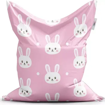 Sedací pytel Sablio Sedací vak Classic Králíčci - 200x140 cm