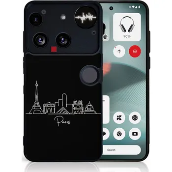 Pouzdro na tablet VSECHNONAMOBIL 128469 MY ART Ochranný kryt pro Nothing Phone (3) Paříž (209)