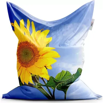 Sedací pytel Sablio Sedací vak Classic Slunečnice 2 - 150x100 cm