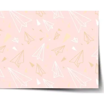 Plakát Sablio Plakát Papírové vlaštovky - 60x40 cm