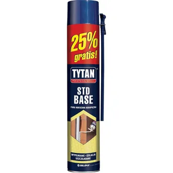 Montážní pěna Těsnicí tmel Tytan Professional šedý 1 l
